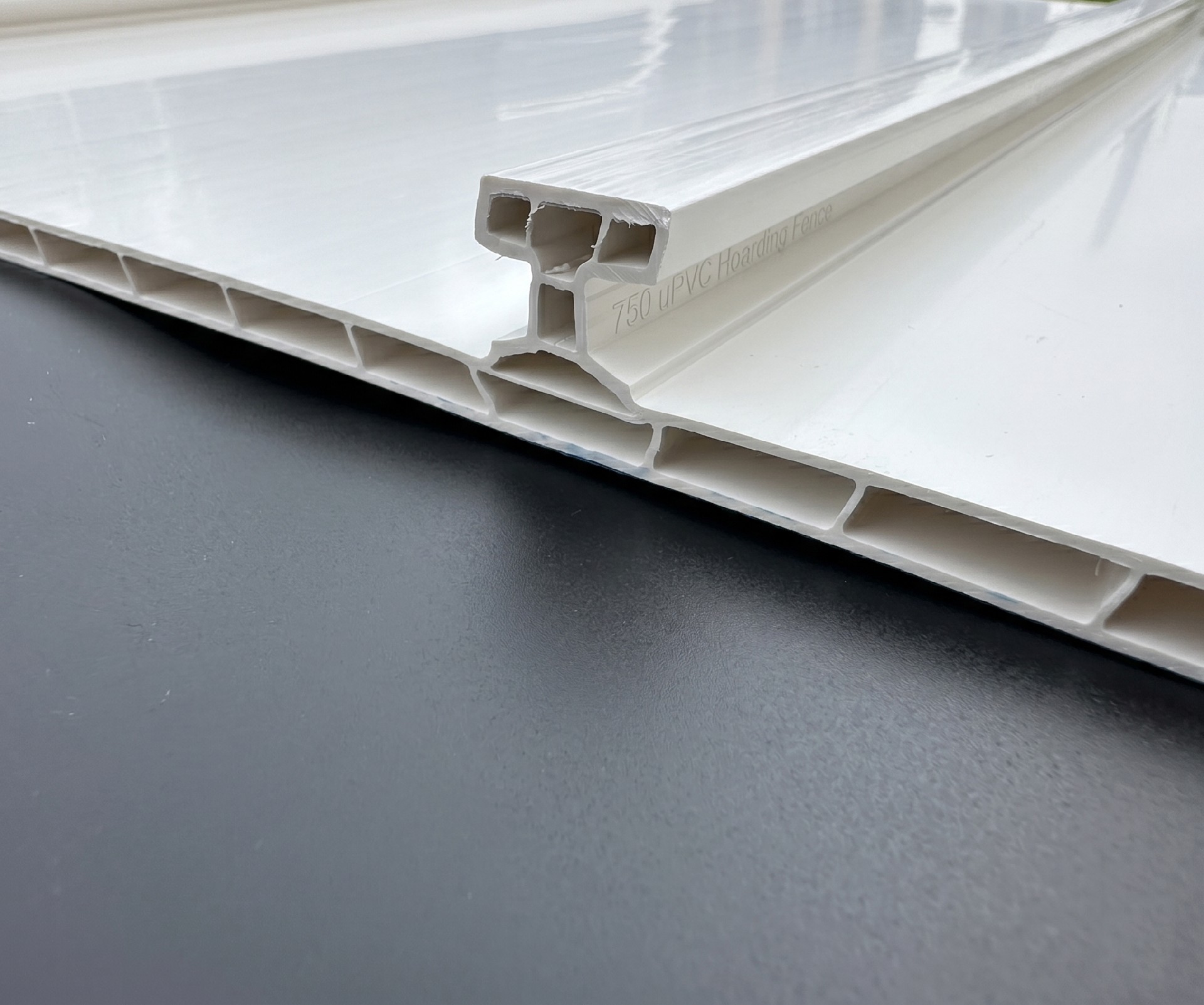 750mm Modular PVC Temporary Hoarding Fence System